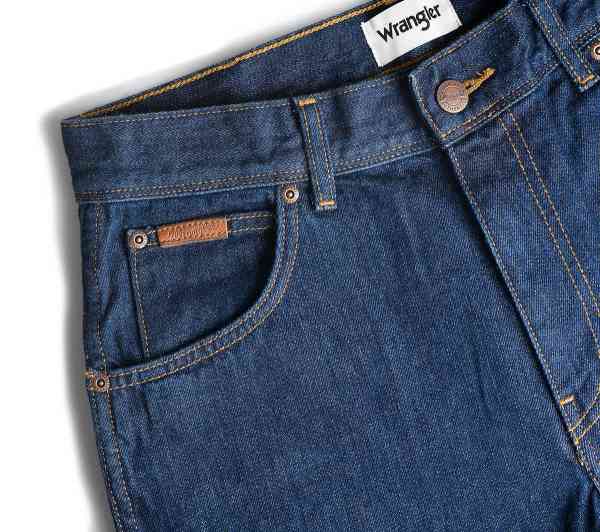 Wrangler Texas 100% Baumwolle - DARKSTONE - Herren Jeans